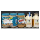 3-48 oz Skippy creamy peanut butter & 2-32 fl oz