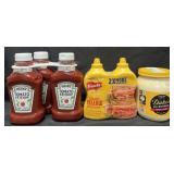 3-44oz Heinz tomato ketchup, 2-30oz Frenchï¿½s