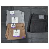 Men's size 36x34 Levi's jeans and size 36x30