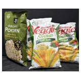 3- 23.5oz. Bags of Garden Veggie Straws (July 21,
