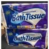 2- 45ct. Bags of Ultra Premium Bath Tissue Rolls