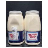 2 gal Miracle Whip dressing, best by June 2026