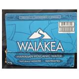 Waiakea volcanic water 12 pack 1 liter bottles