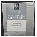 Full size 6 piece sheet set