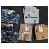 Boy's size 14/16 joggers and swim trunks. Size