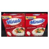 2- 72oz. Boxes of Minute White Rice (Jan 21,