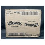 18 boxes Kleenex ultra soft tissues