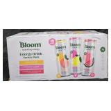Bloom energy drinks 18 count variety pack 12oz
