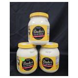 3- Duke's Reap Mayonnaise 64oz each