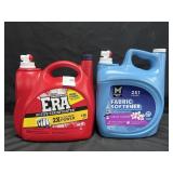 1.56 gal Era detergent & 170 fl oz fabric