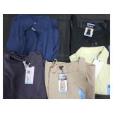 Women's size Large shirts and jacket. Most NEW w/