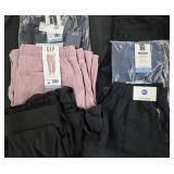 Women's size Large pants. Most NEW w/ tags