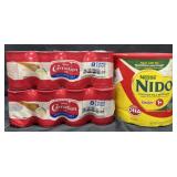 16-12 fl oz cans Carnation evaporated milk & 4.85