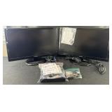 2-23' ViewSonic monitors, Levine Thinkpad docking