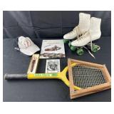 Group of sporting equipment, autographs and more: