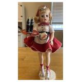 Madam Alexander porcelain Coca-Cola Carhop doll,