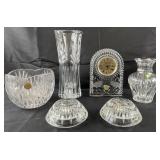 Group of Waterford & Princess House Crystal,
