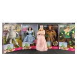 5 Barbie Wizard of Oz dolls, 4 same new in box, 3