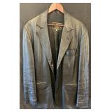 Athos Italian fine leather jacket, with 2