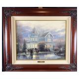 Thomas Kinkade 'Christmas Memories' hand enhanced