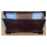 Bassett cedar lined hope chest with safety lid,