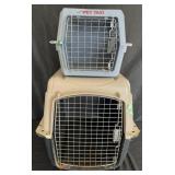 2 Pet Taxi dog crates