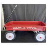 Radio Flyer model 18 steel wagon, 36' x 18' x 32'