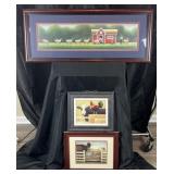 3 decorative wall art, 12'-15' high