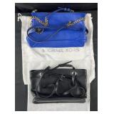 Leather Coach & Michael Kors handbags