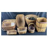 8 Longaberger baskets