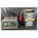 Diehard battery charger and Endurance jump box