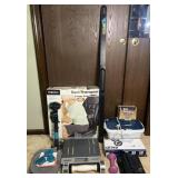 Back massagers, scale, wax spa, Bodyblade and