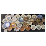 Collection of state and decorative plates