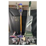 Dyson v8 absolute and Oreck XL vacuums, untested