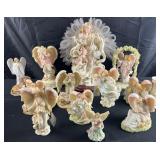 Group of angelic figures, 4ï¿½-15ï¿½ high