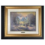 Thomas Kinkade ï¿½Blessings of Christmasï¿½ framed
