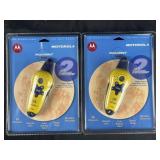 2 Motorola Talkabout T4300 two-way radios, new in