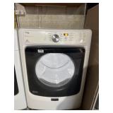 Maytag Maxima Steam high efficiency dryer, turns