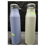 2- Zula stainless steel water bottles