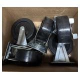 Set of 5 Large Casters