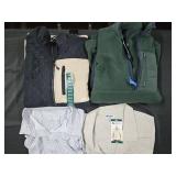 Men's size 3XL sweatshirts and shirts. Most New