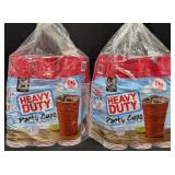 2- 240ct. Bags of Heavy Duty 18oz. Party Cups