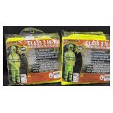 2- Forester Class 3 Hi-Vis Water Resistant Rain