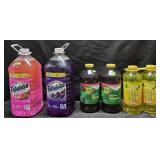 2- Fabuloso 210oz each. 2- Pine Sol 80oz each. 2-