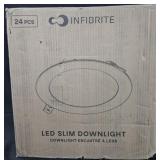 Infibrite LED Slim Downlight 24 count