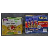 Crunchmaster crackers 20oz. Planters salted