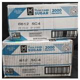 2- Pure Sugar Cane 2000 packets each box