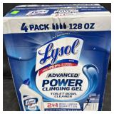 4- 32fl.oz. Bottles of Lysol Toilet Bowl Cleaner