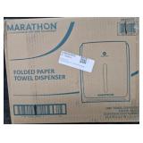 Marathon folded paper towel dispenser