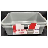 2- Cambro Bus Boxes